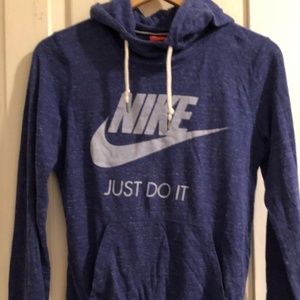 Purple Just Do it Nike Hoodie